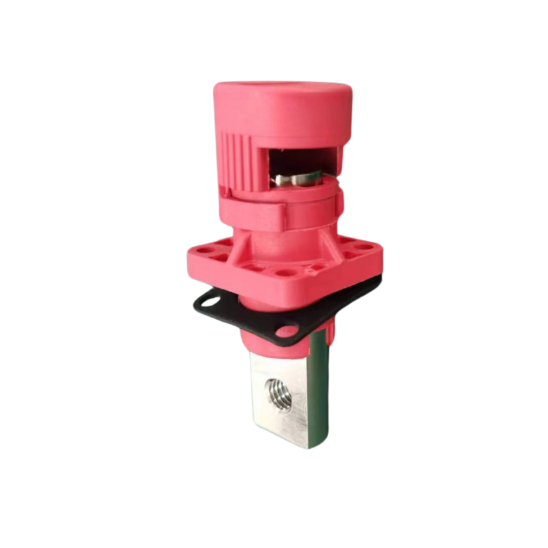 Terminal post orange yellow